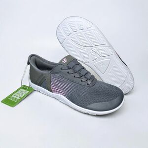 Hike Footwear Womens 6 / Mens 4 EU 36 Stride Dark Grey Pink Barefoot Shoes NWT